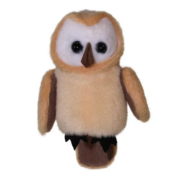 Barn Owl Finger Puppet By  Wilberry