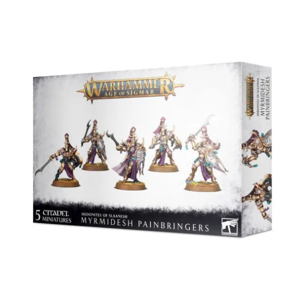 Hedonites Of Slaanesh Myrmidesh Painbringers By Games Workshop