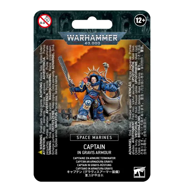 Captain in Gravis Armour by Games Workshop